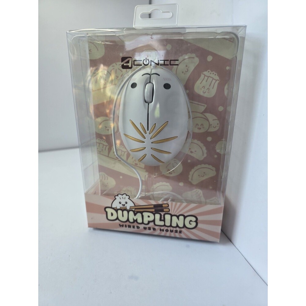 Wired Dumpling USB Mouse NEW